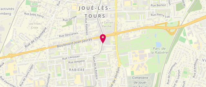 Plan de Atelier du Boucher, 8 Rue de la Rotiére, 37300 Joué-lès-Tours