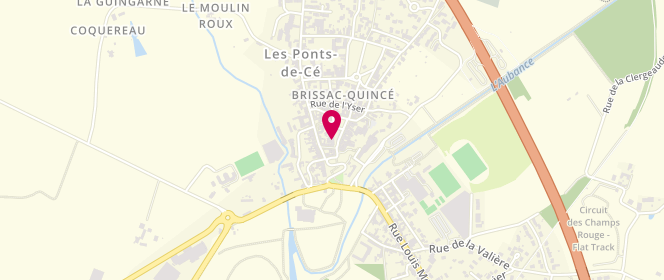 Plan de Boucherie Charcuterie Godet, 5 place Georges Clemenceau, 49320 Brissac Loire Aubance