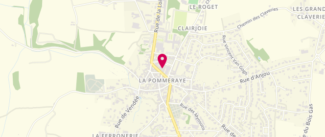 Plan de Cote & Viandes, La Pommeraye 7 Lino Ventura, 49620 Mauges-sur-Loire