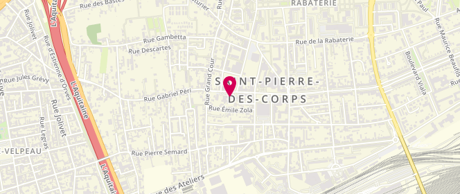 Plan de Boucherie KAMEL, 15 avenue de la République, 37700 Saint-Pierre-des-Corps