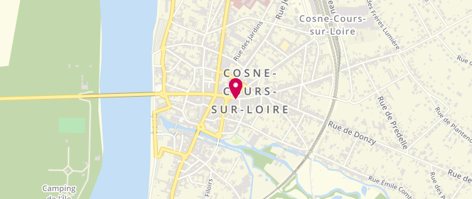 Plan de Boucherie Blanchot, 24 Rue du Commerce, 58200 Cosne-Cours-sur-Loire