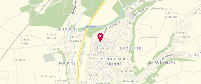 Plan de Maison Cayet, 16 Rue Lucien Arnoult, 37210 Vernou-sur-Brenne