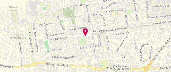 Plan de Boucherie du Beffroi, 23 Avenue de L&#039;Europe, 37100 Tours