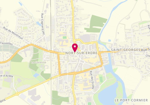 Plan de Rabouin et Fils, 11 Rue Aristide Briand, 44390 Nort-sur-Erdre