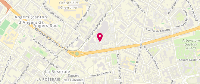Plan de Boucherie de l'Esplanade, Pl. Du Chapeau de Gendarme, 49000 Angers