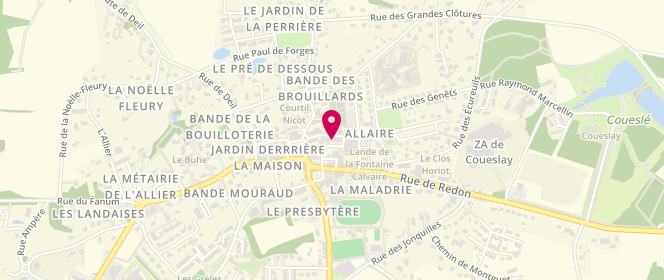 Plan de Boucherie de l'Oust, 15 Rue de la Libération, 56350 Allaire