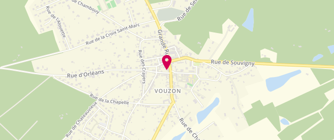 Plan de La Boucherie Vouzonnaise, 39 Rue Grande Rue, 41600 Vouzon