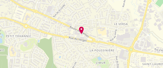 Plan de Boucherie du Poulfanc, 47 Bis Route de Nantes, 56860 Séné