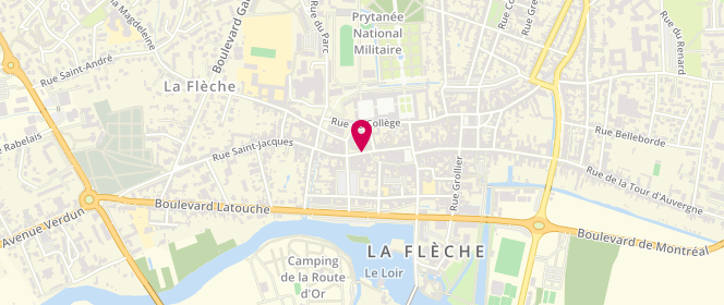 Plan de Boucherie du Centre, 21 Rue Carnot, 72200 La Flèche
