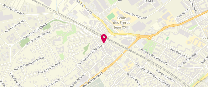 Plan de L'Invitation - Dornach, 8 Rue de Belfort, 68200 Mulhouse