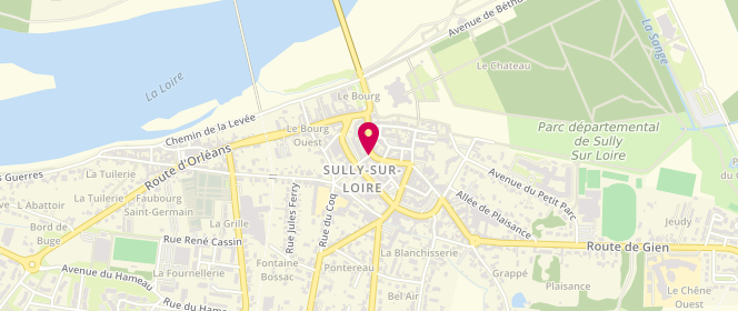 Plan de Boucherie Mulon, 22 Rue du Grand Sully, 45600 Sully-sur-Loire