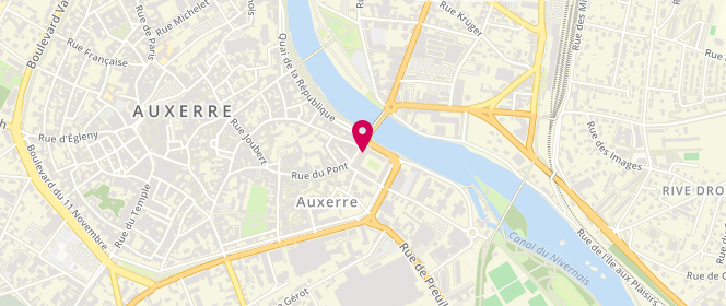 Plan de Boucherie du Pont, 120 Rue du Pont, 89000 Auxerre