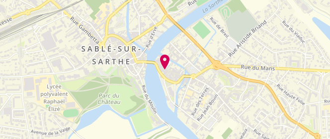Plan de Boucherie de l'Ile, 20 Rue de L&#039;Ile, 72300 Sablé-sur-Sarthe