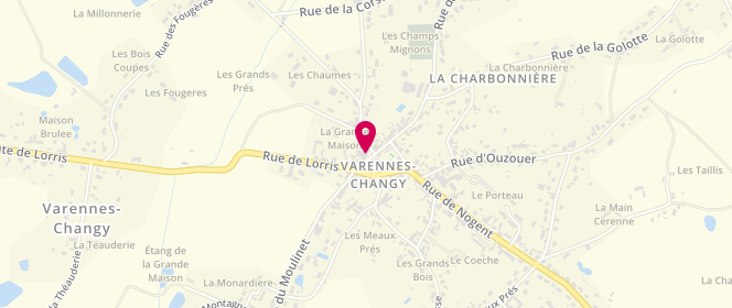 Plan de Boucherie du Centre, 4 place Duchesse de Dalmatie, 45290 Varennes-Changy