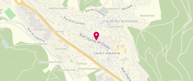 Plan de Boucherie Sonnelitter, 68 Rue Charles de Gaulle, 68550 Saint-Amarin
