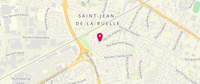 Plan de Boucherie des 10 Arpents, 41 Rue des 10 Arpents, 45140 Saint-Jean-de-la-Ruelle