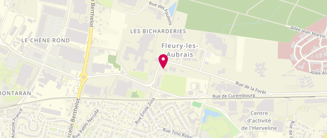 Plan de Boucherie des Abattoirs, 2 Rue des Bicharderies, 45400 Fleury-les-Aubrais