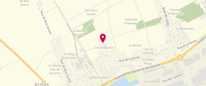 Plan de Jc Pellé, 114 Rue Nationale Residence du Vieux Puits, 45140 Ormes