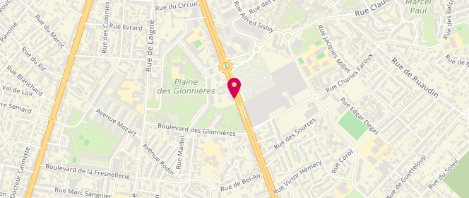 Plan de Boucherie Hallal Redouane, 284 avenue Georges Durand, 72100 Le Mans