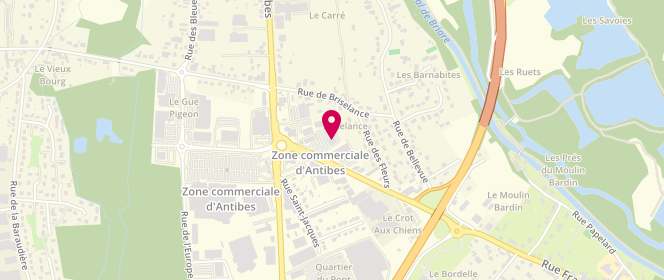 Plan de La Boucherie, 688 Rue De, 45200 Amilly