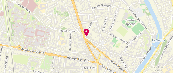 Plan de Boucherie Ramage, 66 Rue des Jardins, 72000 Le Mans