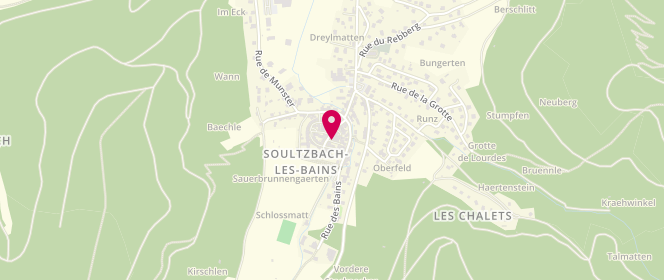 Plan de Boucherie imhoff, 11 Grand Rue, 68230 Soultzbach-les-Bains