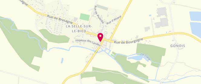 Plan de BRIGITTE et Joel Delorme, 8 Rue du Limousin, 45210 La Selle-sur-le-Bied
