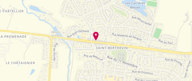 Plan de Dubois Christophe, 72 avenue de la Libération, 53940 Saint-Berthevin