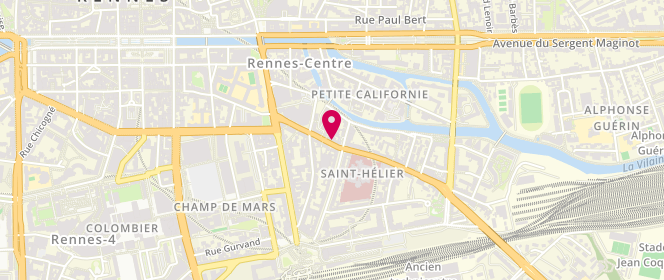 Plan de Boucherie Piguel, 19 Rue Saint-Hélier, 35000 Rennes