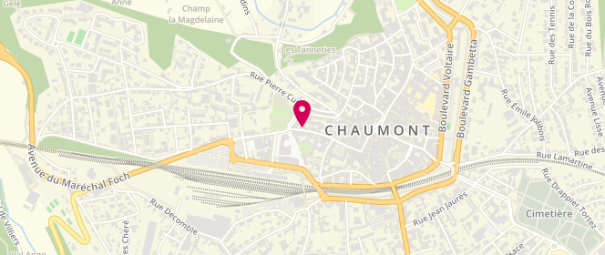 Plan de Boucherie Chaumontaise, 42 Rue de Verdun, 52000 Chaumont