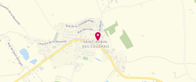 Plan de Boucherie Pissot, 11 Place de l'Eglise, 72400 Saint-Aubin-des-Coudrais