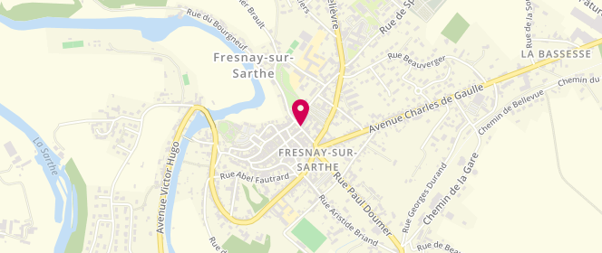 Plan de DURAND et FILS, 14 Rue du Docteur Horeau, 72130 Fresnay-sur-Sarthe