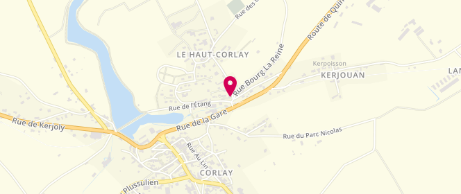 Plan de Chez Martell, 2 impasse des Lauriers, 22320 Le Haut-Corlay