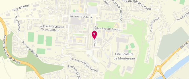 Plan de Boucherie Rahma, 16 Rue des Chesnois, 77130 Montereau-Fault-Yonne