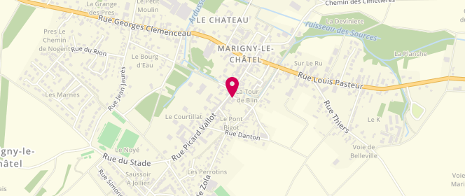 Plan de Boucherie Ludo, 27 Rue Picard Vallot, 10350 Marigny-le-Châtel