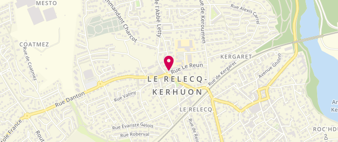 Plan de Traiteur Toudic, 1 Rue le Reun, 29480 Le Relecq-Kerhuon