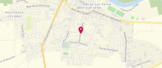Plan de Boucherie Braytoise, 269 Rue de Bourgogne, 77480 Bray-sur-Seine