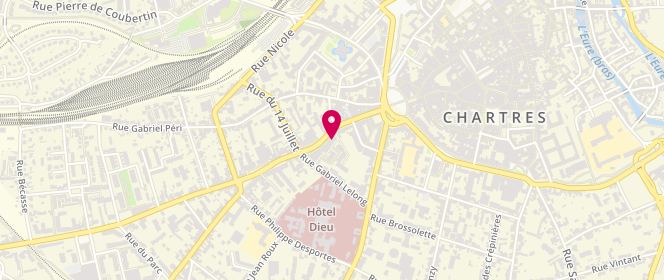 Plan de Boucherie HAIE Laurent, 37 Rue du Grand Faubourg, 28000 Chartres