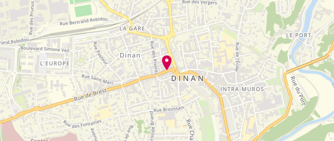 Plan de GILLET Daniel, 6 Rue des Rouairies, 22100 Dinan