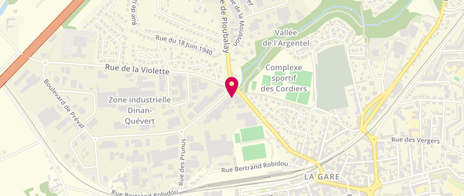 Plan de Navier Gilles, 40 Boulevard de Préval, 22100 Quévert