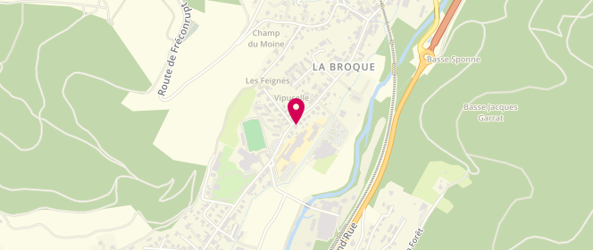 Plan de Chez Doudou, 145 Rue du Général de Gaulle, 67130 La Broque