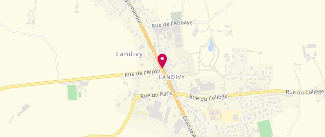 Plan de Les Boucheries du Bocage, 5 Grande Rue, 53190 Landivy