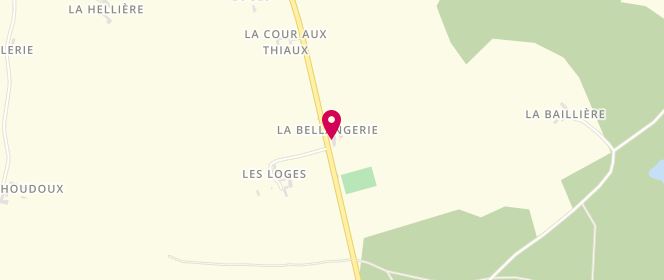 Plan de Boucherie Lorin, la Bellangerie
D918, 61110 Moutiers-au-Perche
