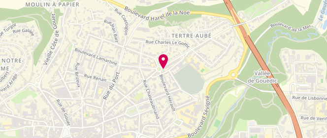 Plan de Boucherie St Michel, 46 Boulevard Hérault, 22000 Saint-Brieuc