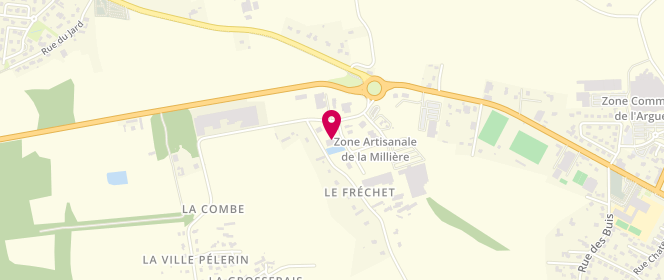 Plan de Boucherie Charcuterie du Pays d'Arguenon, Zone Artisanale la Milliere, 22130 Pluduno