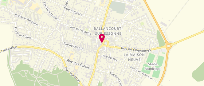 Plan de Boucherie les Trois Petits Cochons - Ballancourt-sur-Essonne, 34 Rue du Général de Gaulle, 91610 Ballancourt-sur-Essonne