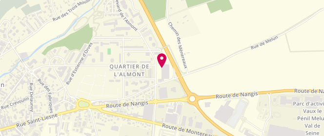 Plan de Boucherie Saoud حلال | Almont, 30 Boulevard de l'Almont, 77000 Melun