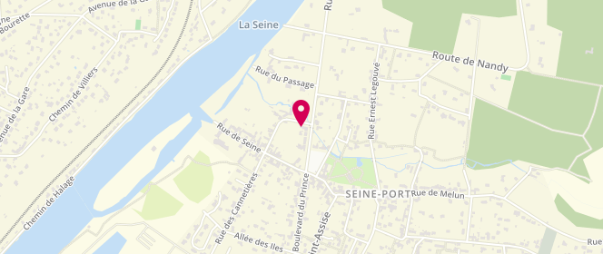 Plan de La Petite Boucherie, 13 Rue de Croix Fontaine, 77240 Seine-Port