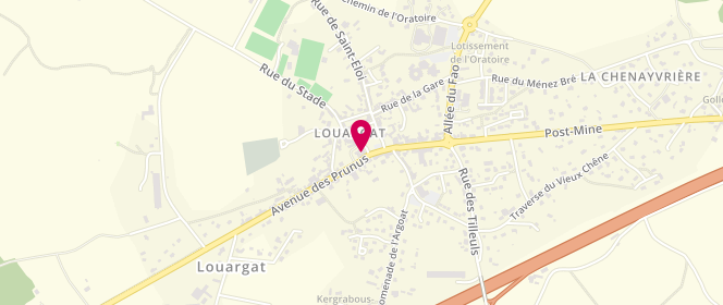 Plan de Boucherie Pijono, 12 place Roger Madigou, 22540 Louargat