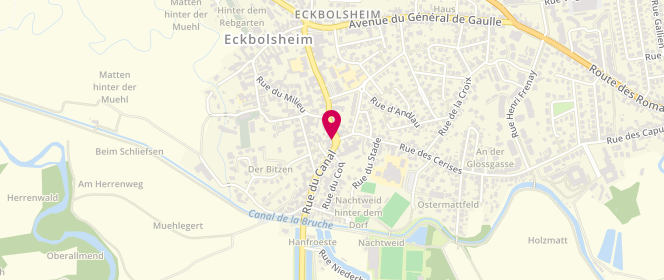 Plan de L'Être-Bœuf, 28 Rue du General Leclerc, 67201 Eckbolsheim